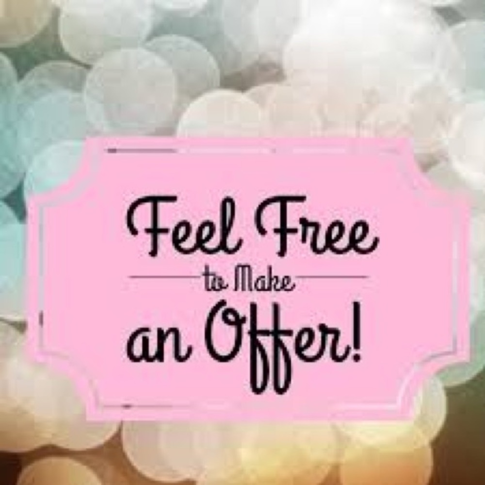 Reasonable offers are welcomed!